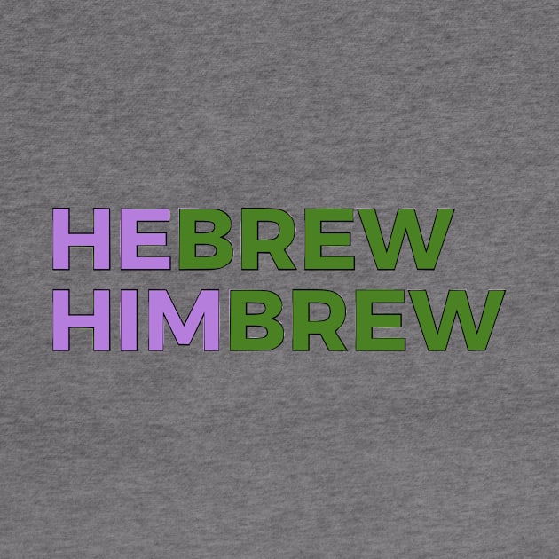 Hebrew/Himbrew (Genderqueer Colors) by dikleyt